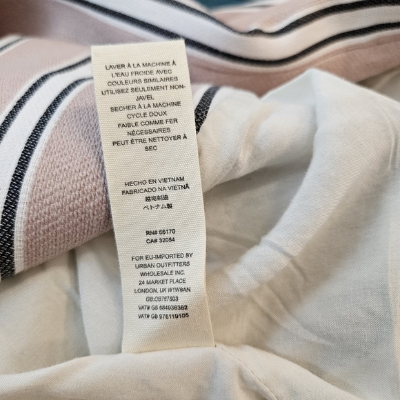 Free People Blazer with Pink and Black Stripes - Picture 10 of 10